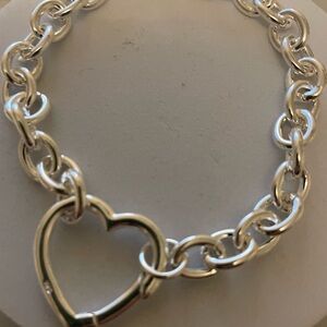 Sterling Silver Bracelet, Tiffany Similar Bracelet, Women’s Gift, Link B…